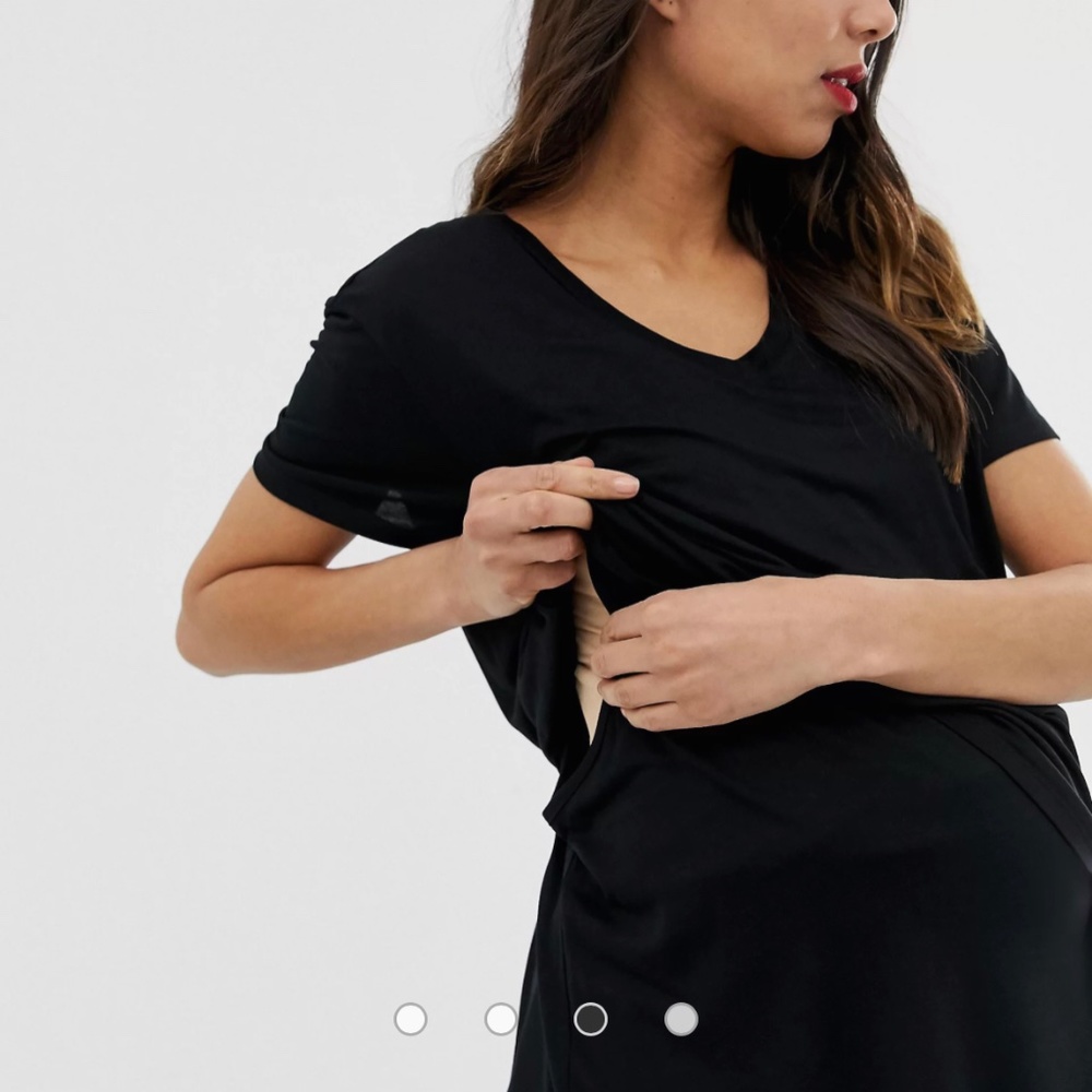 Asos Relaxed Nursing V neck T Shirt